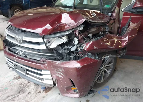 2019 Toyota Highlander Xle from USA, damaged, VIN 5TDJZRFHXKS936316